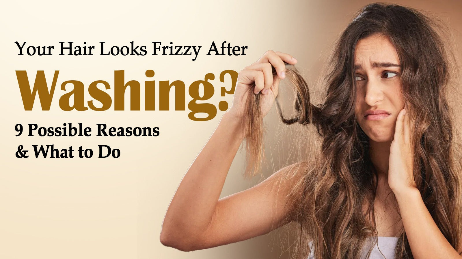 frizzy hair after washing