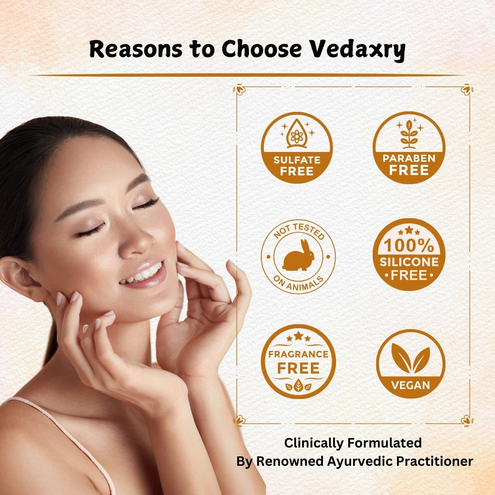Ayurvedic Face Serum | Natural & Organic Face Serum to Fade Dark Spots & Acne-30ml