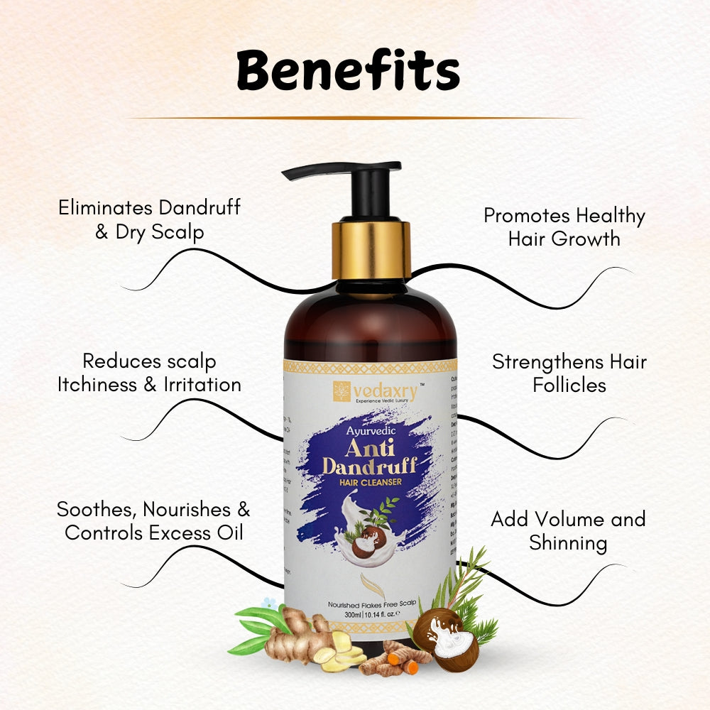 Anti-Dandruff Hair Cleanser | Fights Dandruff, Soothes Scalp