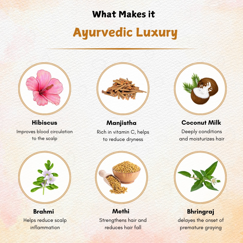Ayurvedic Hair Oil for Hair Fall Control | Natural Hair Care Solution