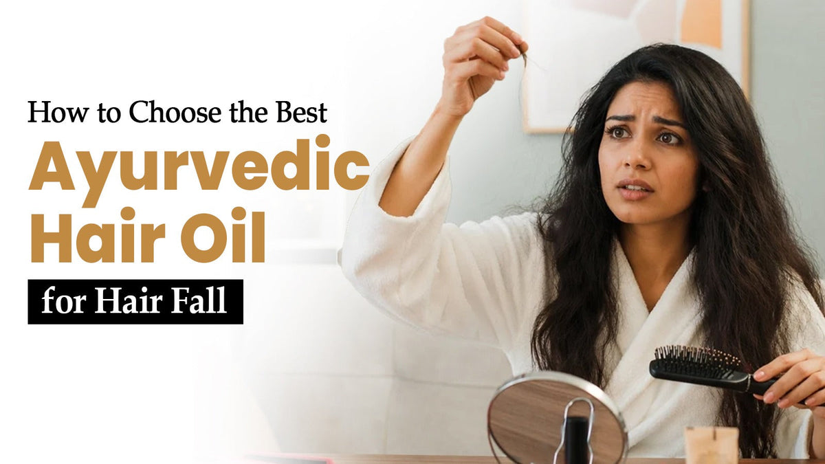 Ayurvedic Hair Oil for Hair Fall and healthy hair care