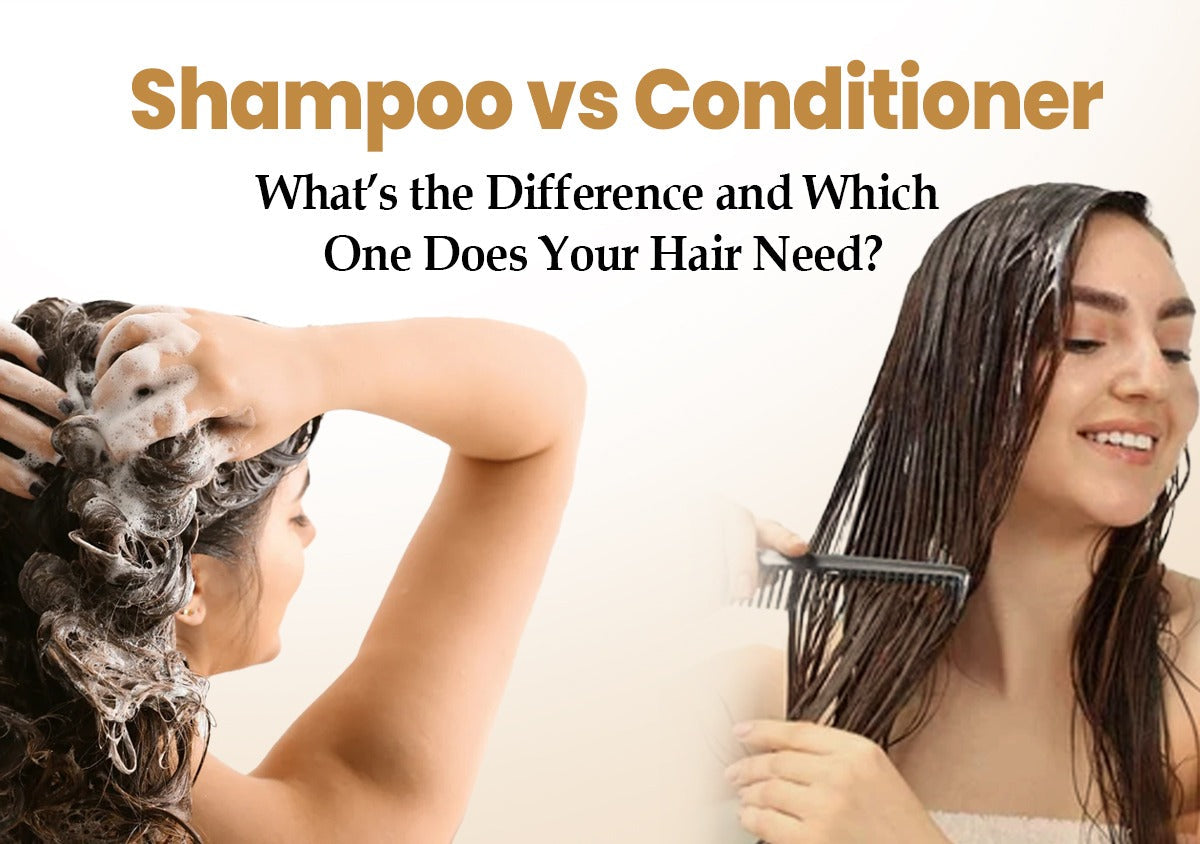 Shampoo vs Conditioner: What’s the Difference and Which One Does Your Hair Need?