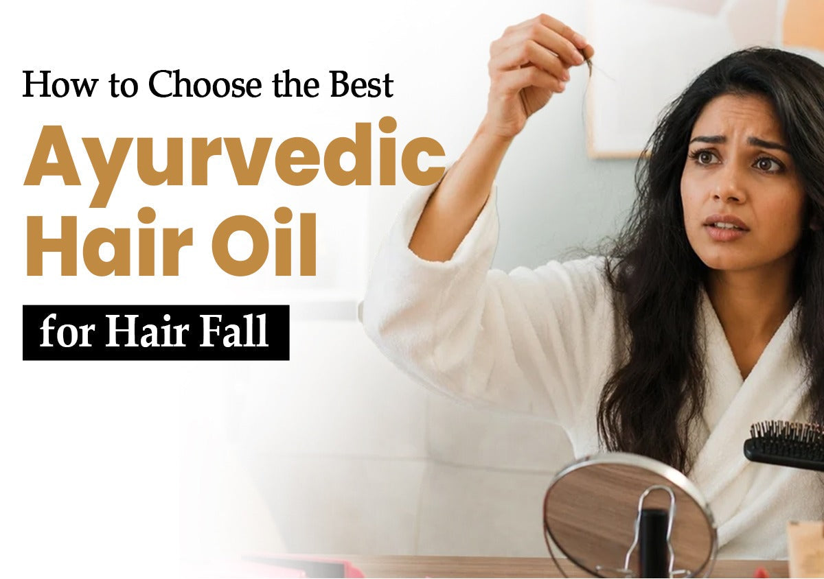 Ayurvedic Hair Oil for Hair Fall and healthy hair care