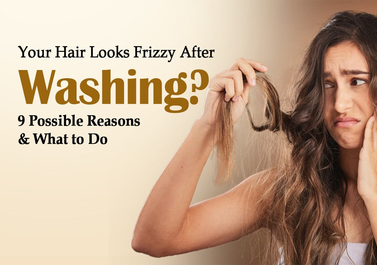 frizzy hair after washing