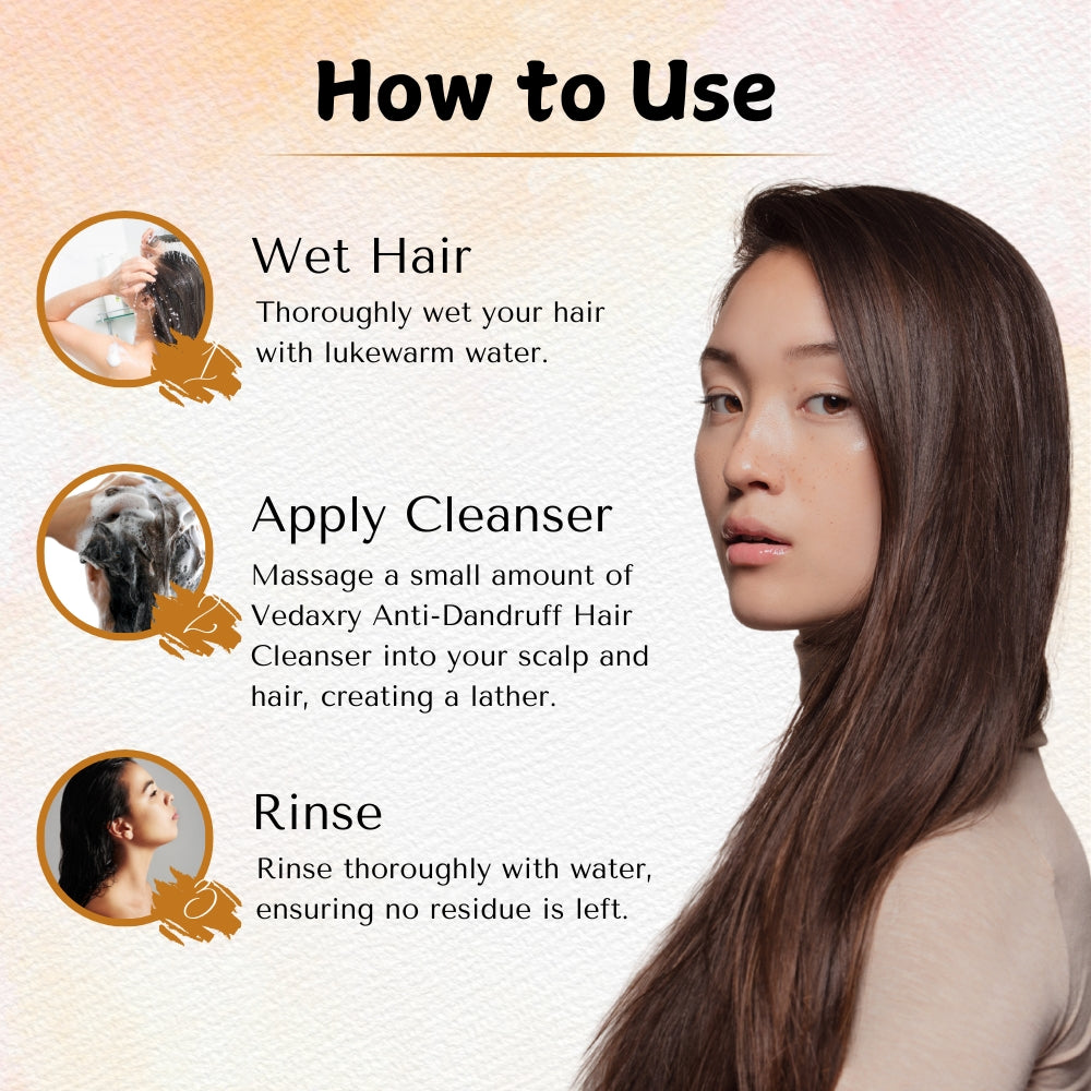 Anti-Dandruff Hair Cleanser | Fights Dandruff, Soothes Scalp