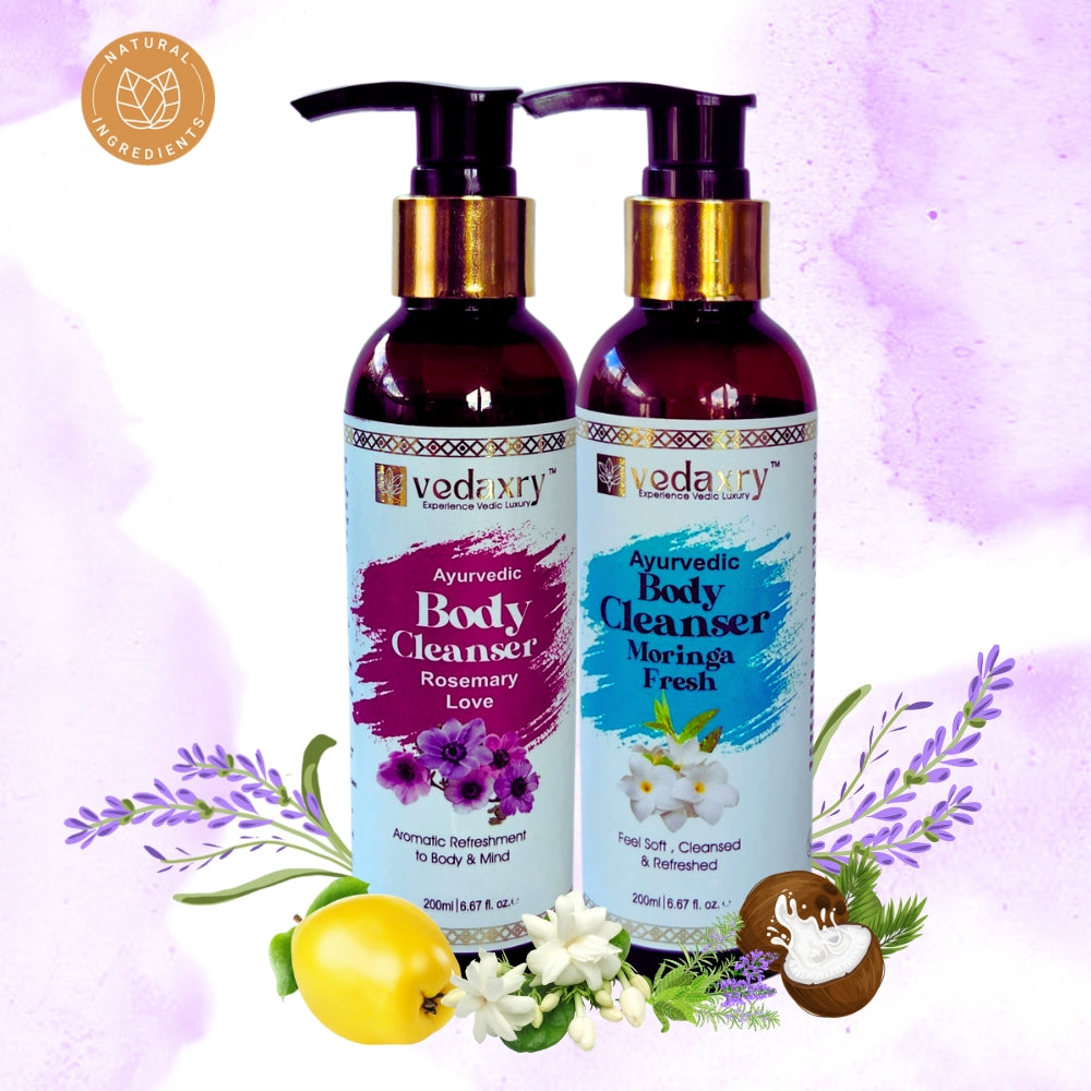 Vedaxry Ayurvedic Body Cleanser Combo Pack 2