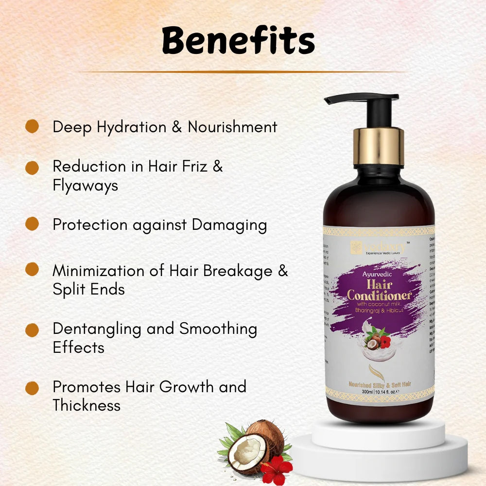Ayurvedic Hair Conditioner | Promotes Growth, Prevents Hair Loss & Shine