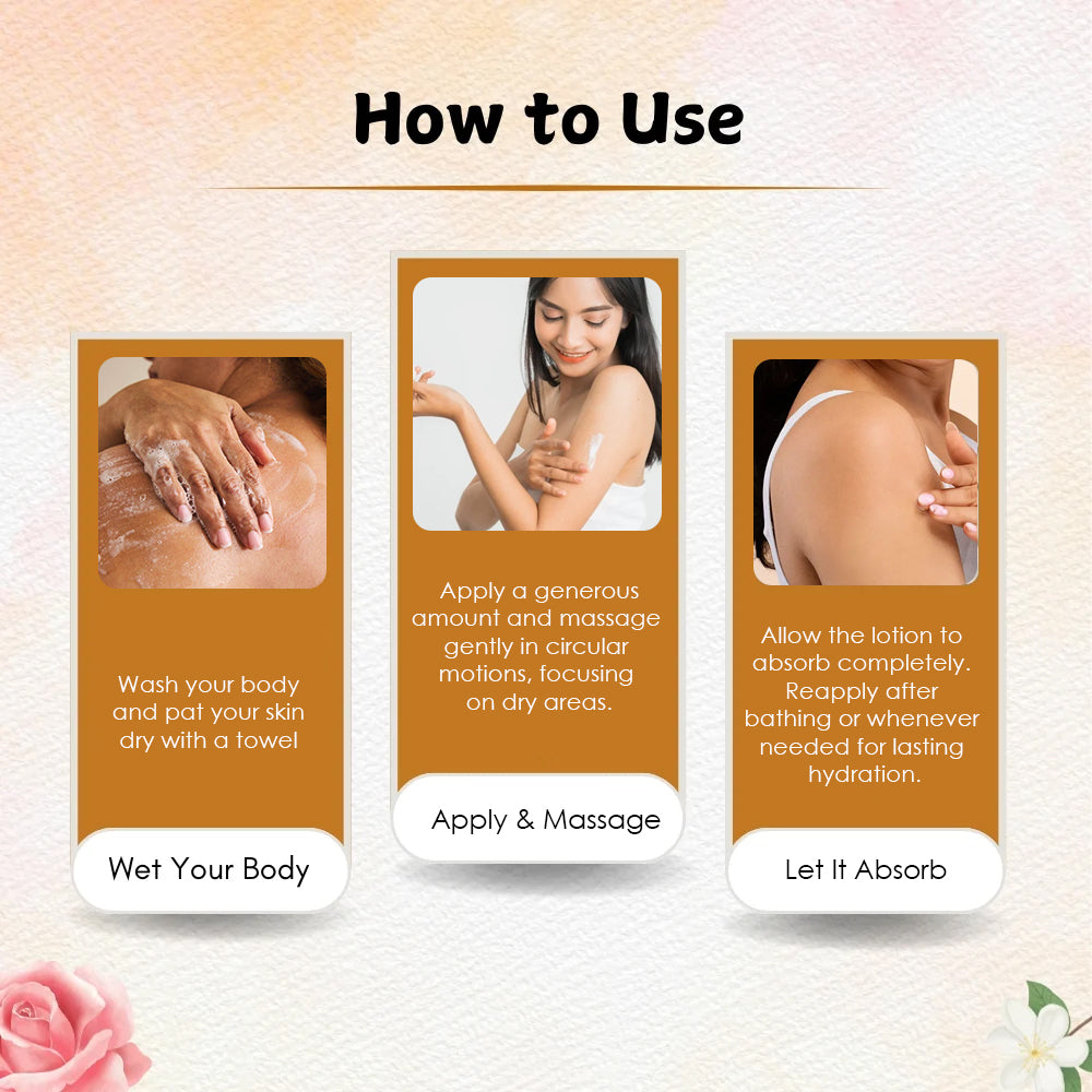 Vedaxry Ayurvedic Moisturizing Lotion | With Olive Esters & Murumuru Butter