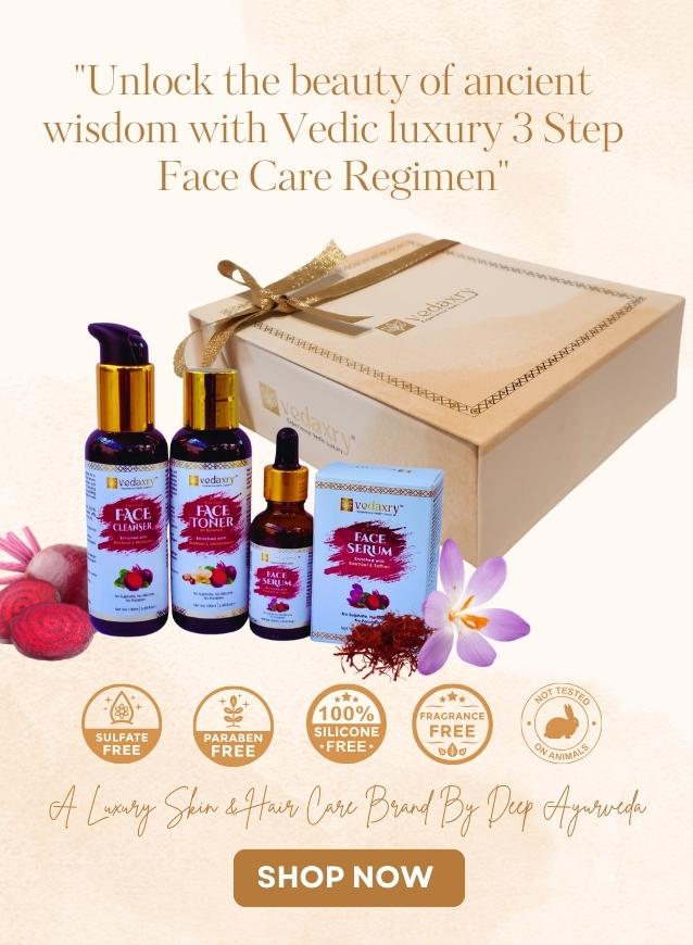 Vedxary 3 Step Face Care Kit