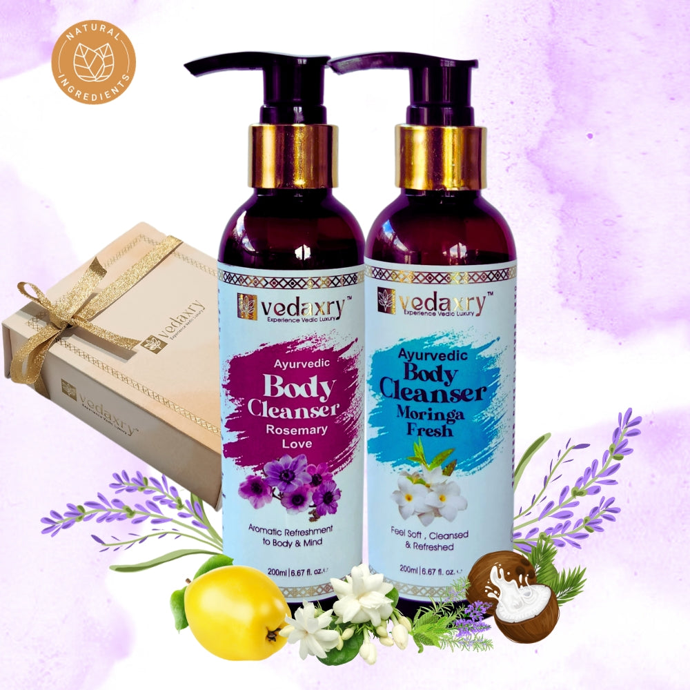 Vedaxry Ayurvedic Body Cleanser Combo Pack 